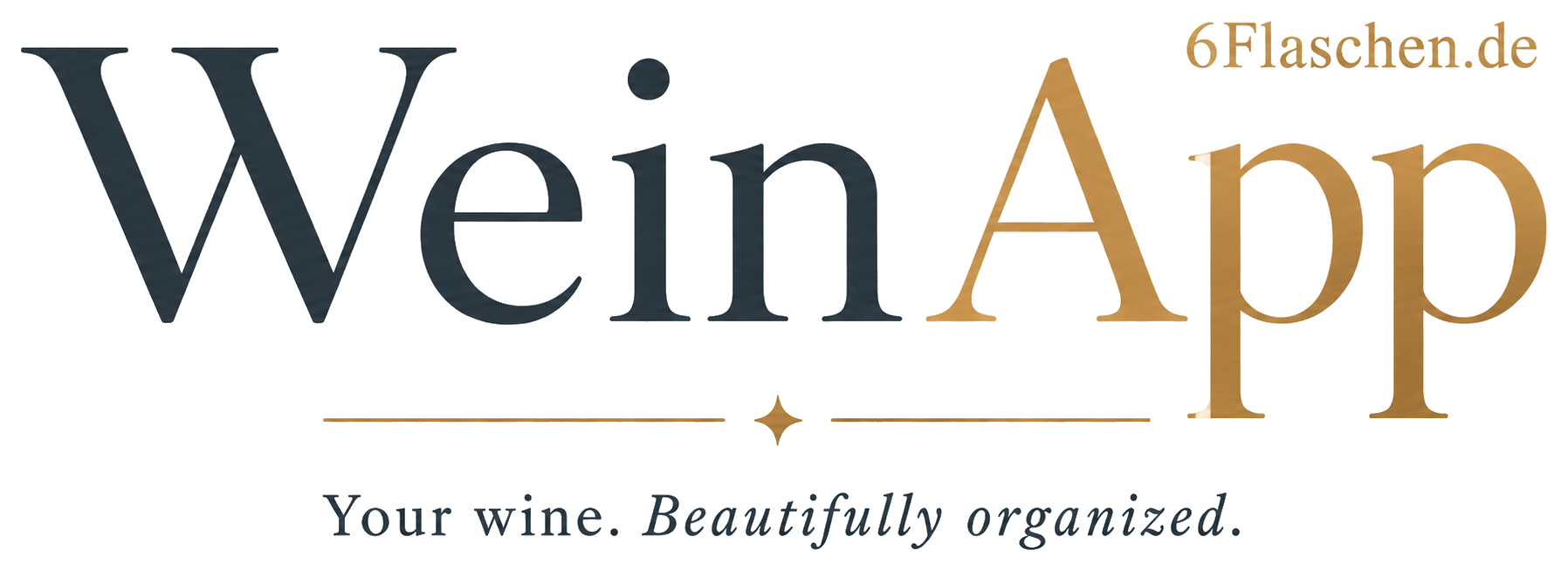 6Flaschen.de WeinApp · Your wine. Beautifully organized.